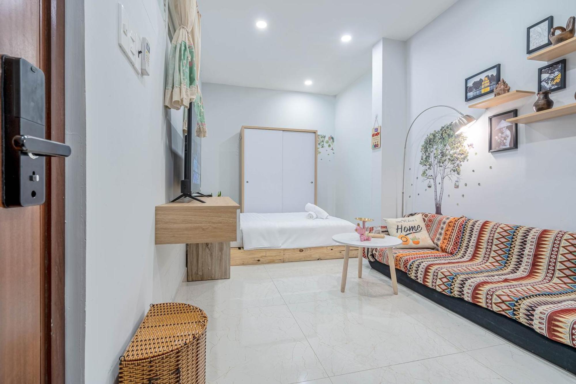 הו צ'י מין סיטי Lalahouse Spring Apartment - Saigon Center חדר תמונה