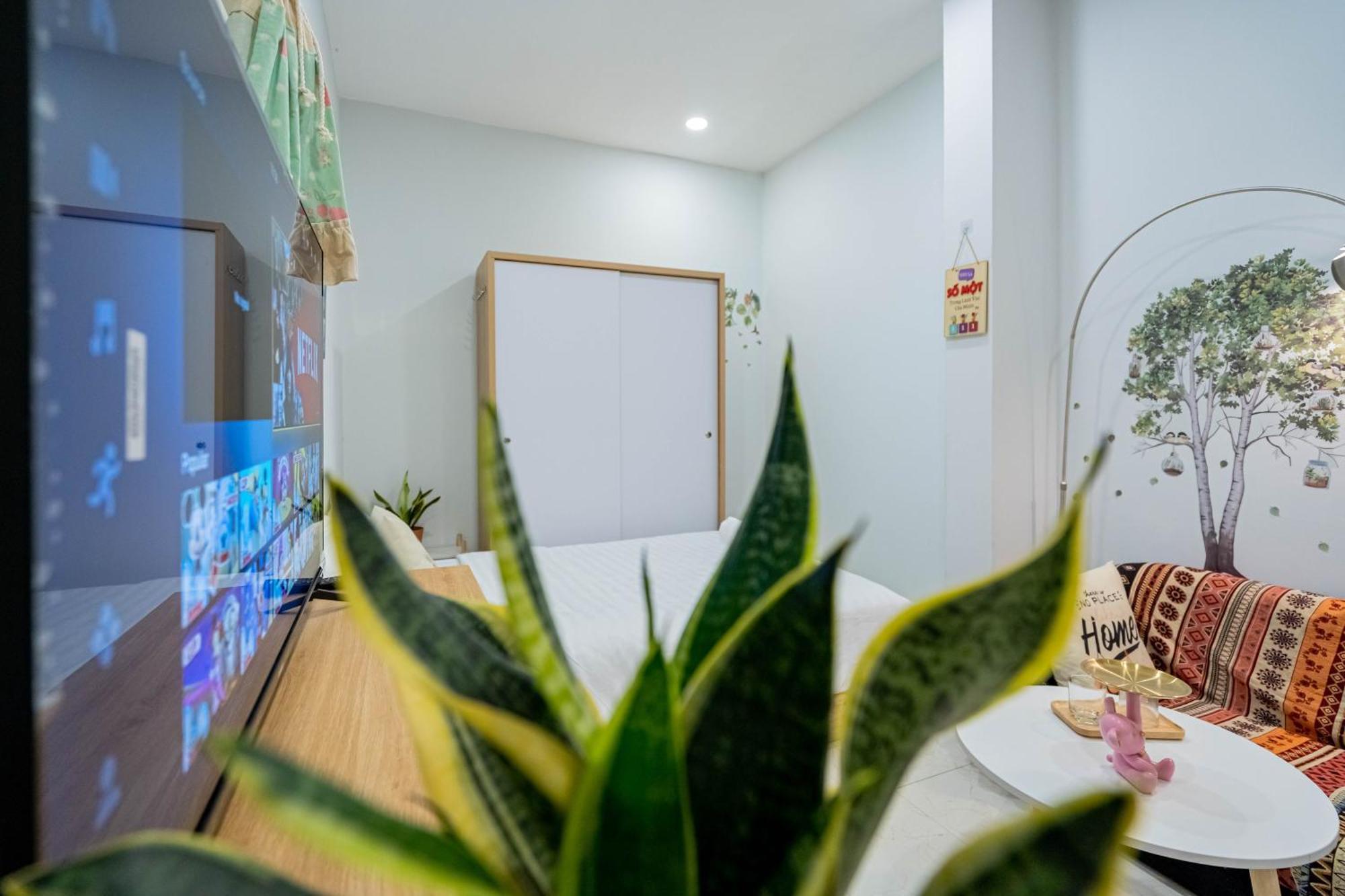 הו צ'י מין סיטי Lalahouse Spring Apartment - Saigon Center חדר תמונה